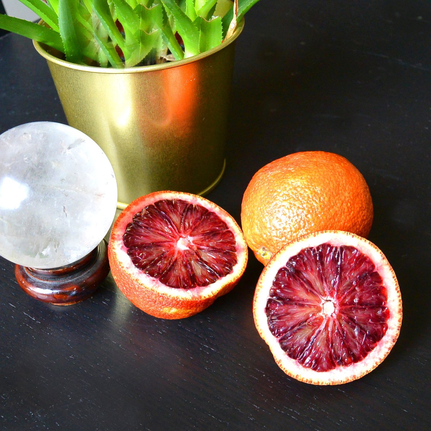 organic blood oranges provide vitamin c